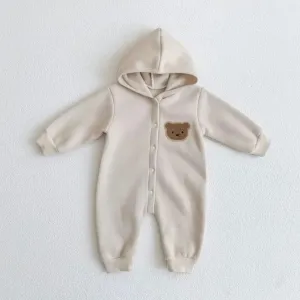 Teddy Cotton Romper