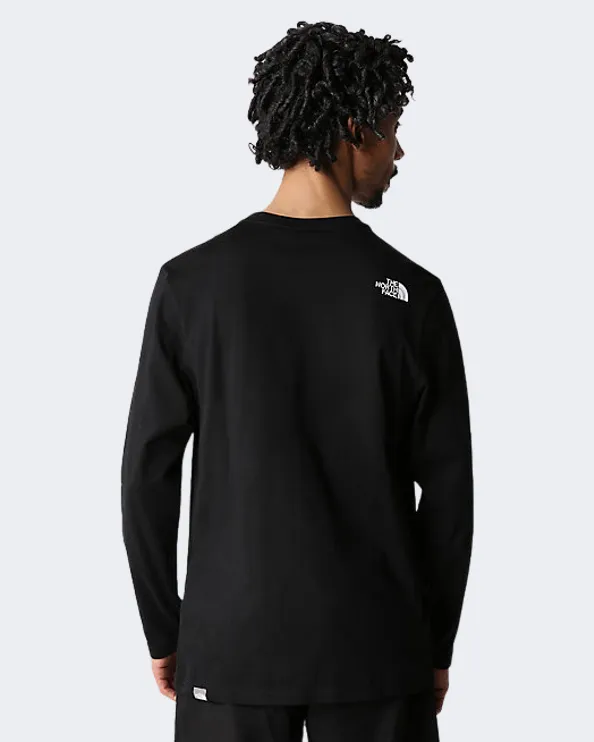 The North Face Coordinates Long-Sleeve Men Lifestyle Black Nf0A7X2K-Jk3