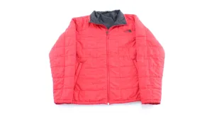 The North Face Embroidered Logo Red Puffer Jacket