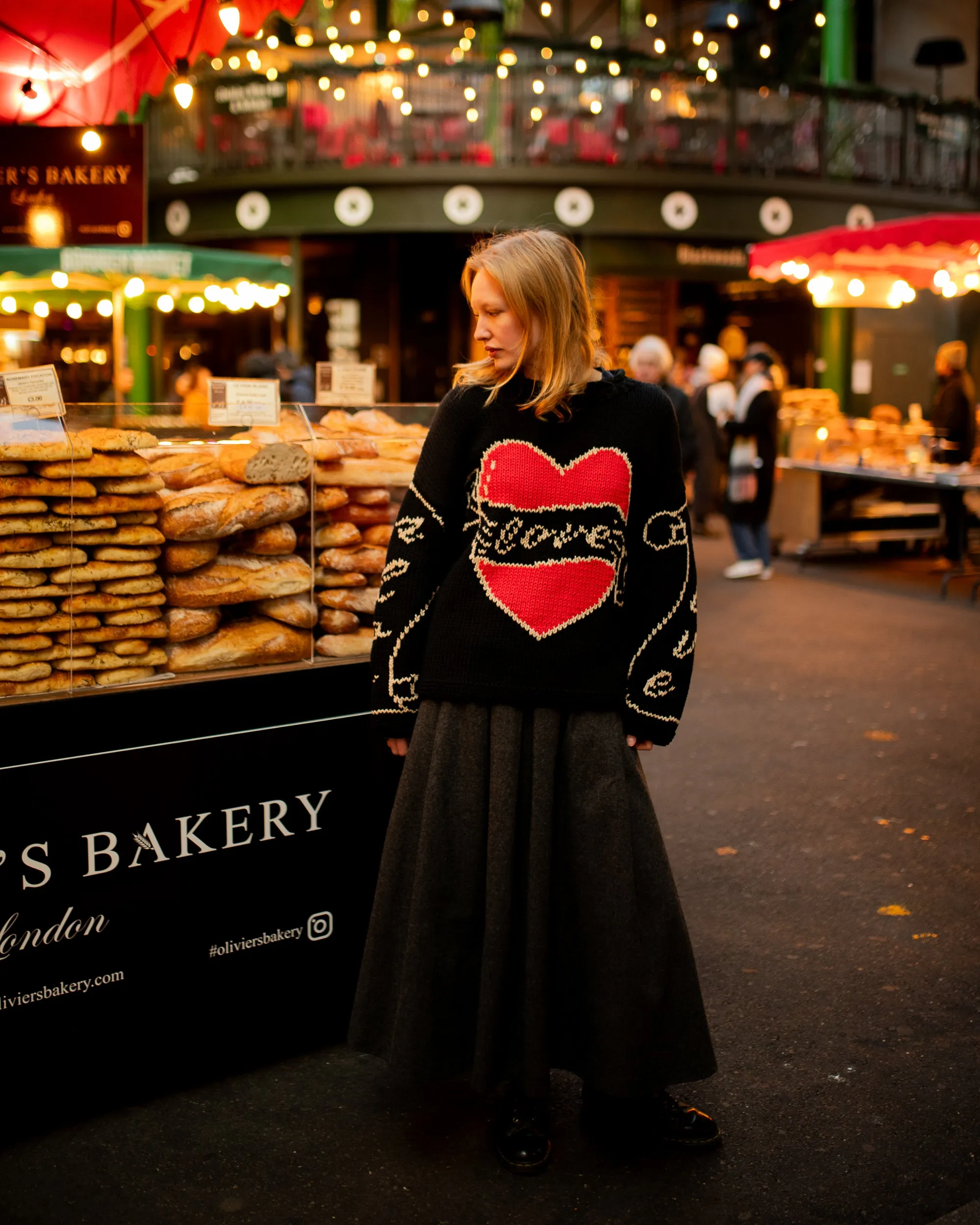 The Young Hearts Jumper - Black