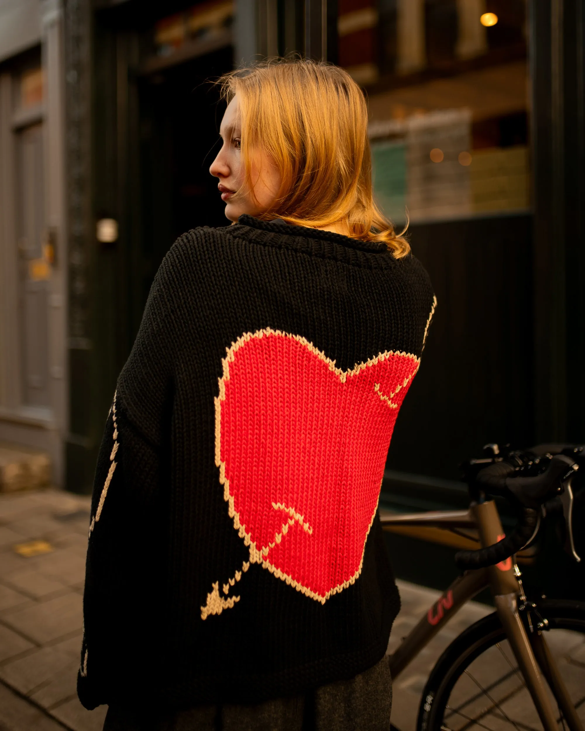 The Young Hearts Jumper - Black