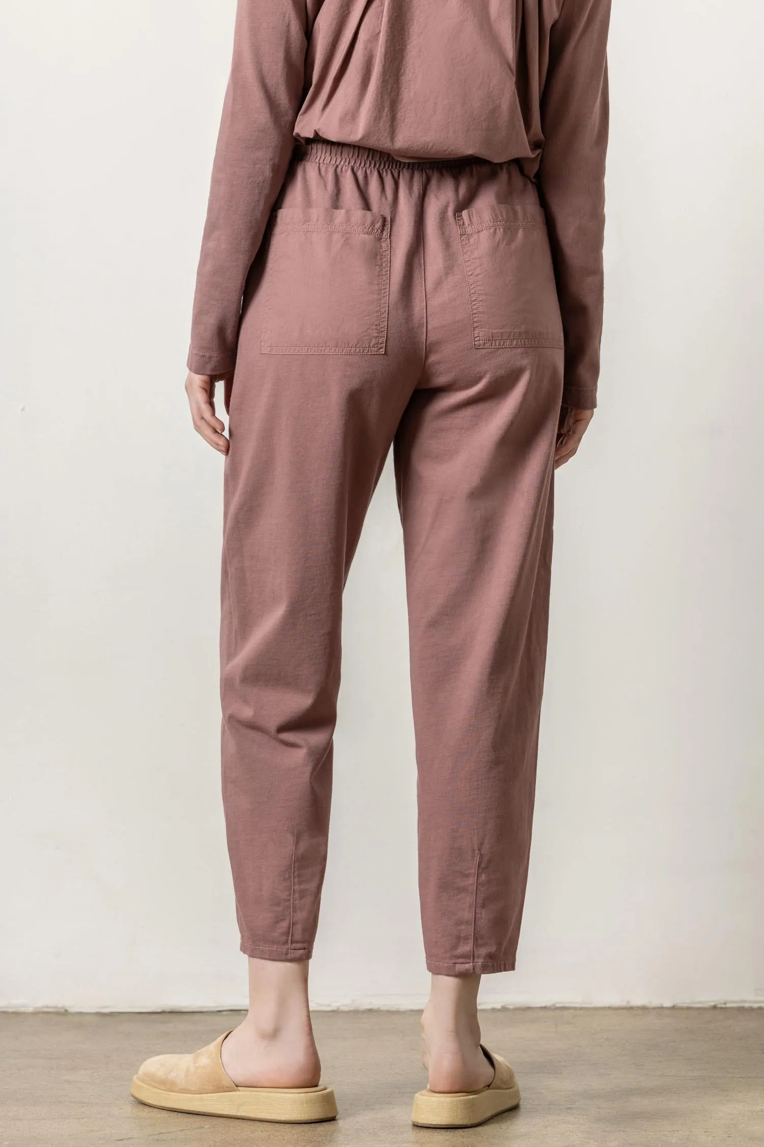 Tie Waist Utility Pant