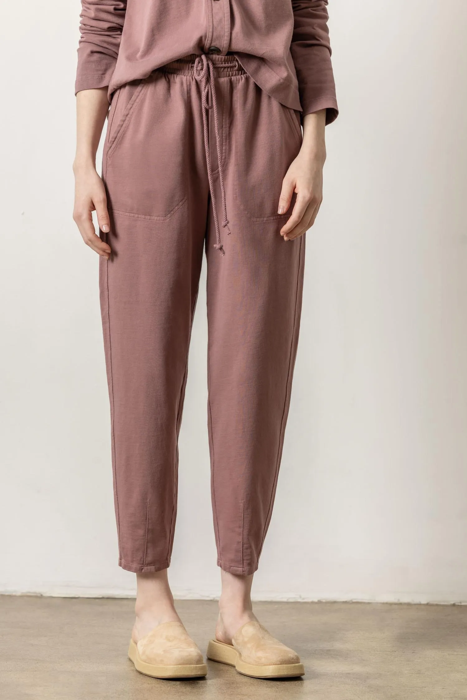 Tie Waist Utility Pant