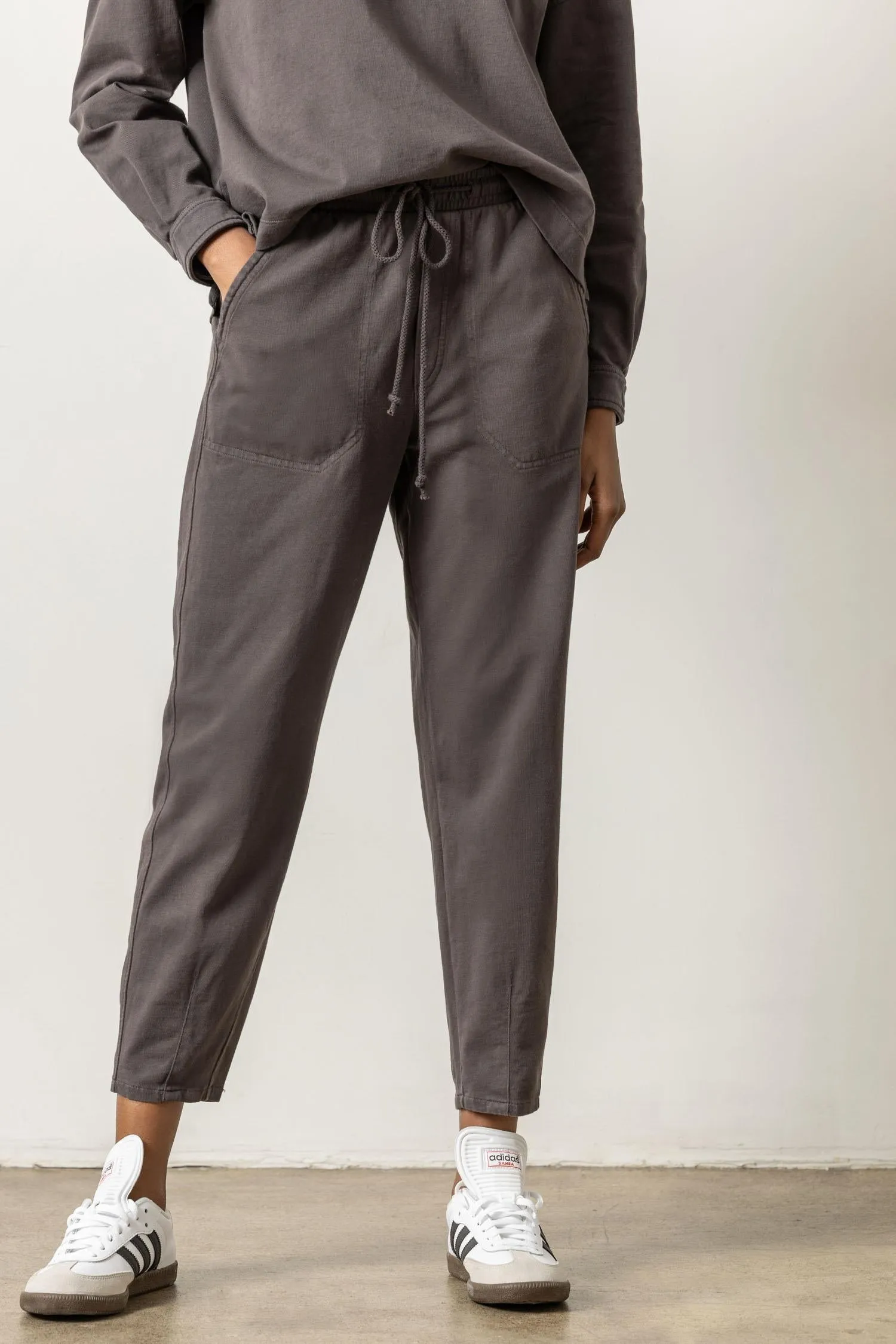 Tie Waist Utility Pant