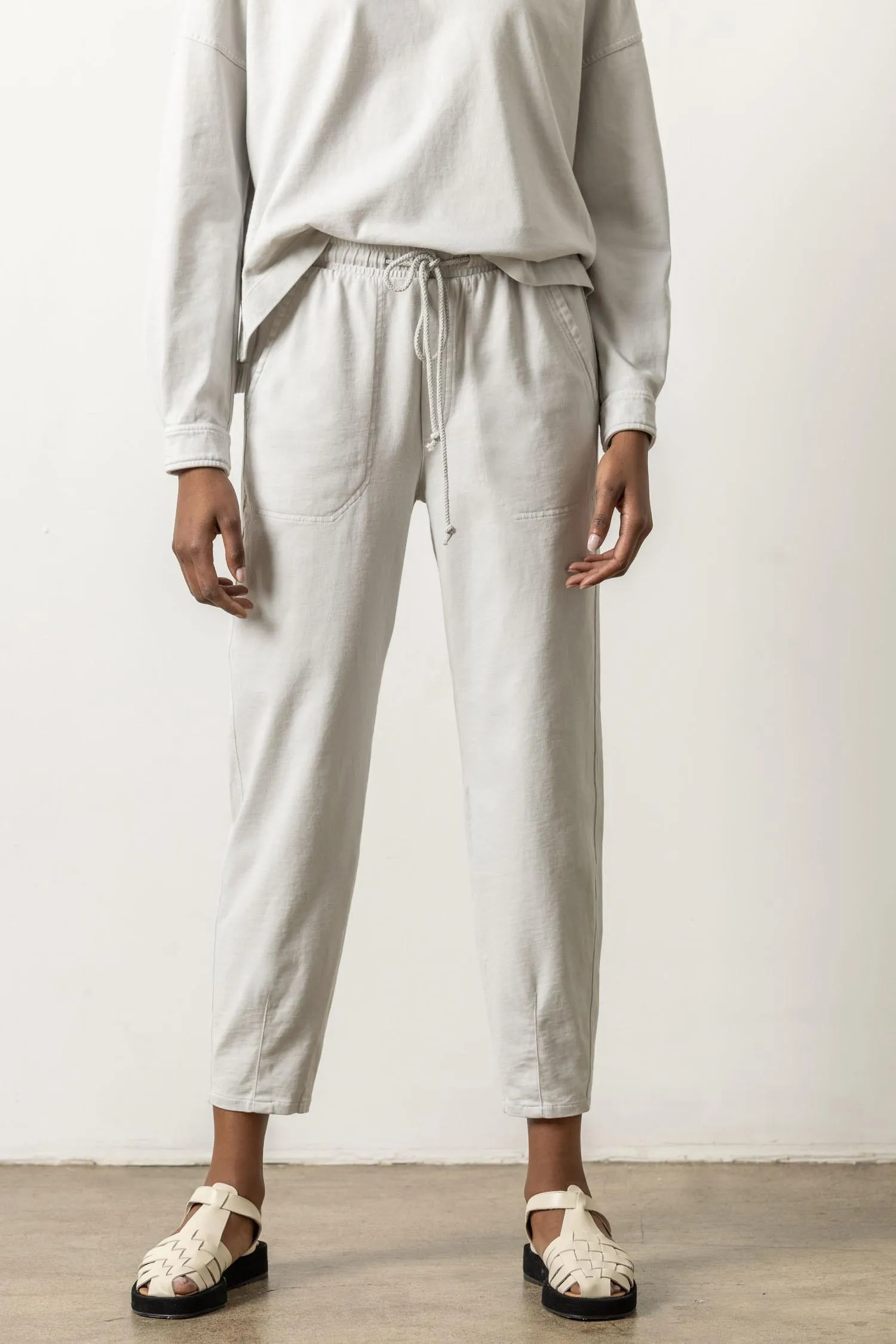 Tie Waist Utility Pant