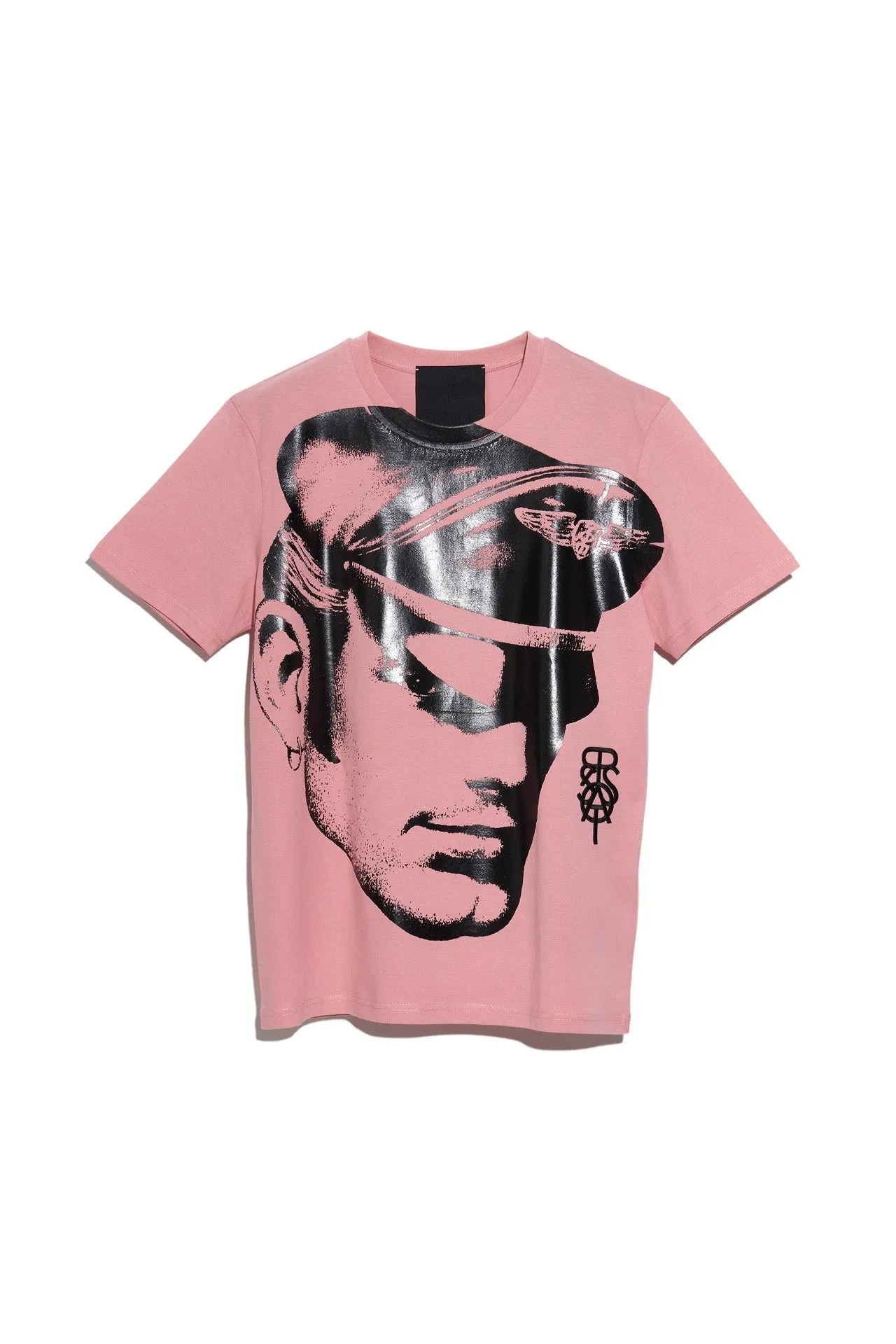 TOM OF FINLAND x WE ARE SPASTOR BIKER HEAD TEE - PINK