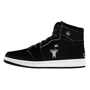 Top Tier- Black | High Top Customized | Shoe Zero