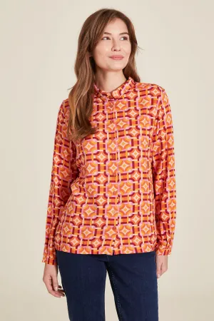 Tranquillo Squares EcoVero Blouse