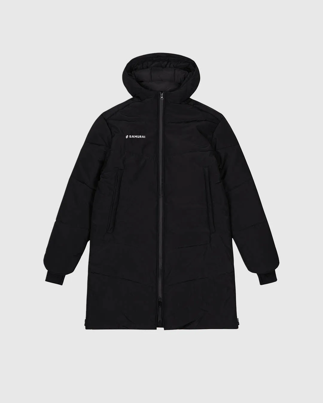 U:0206 - Longline Puffer - Black