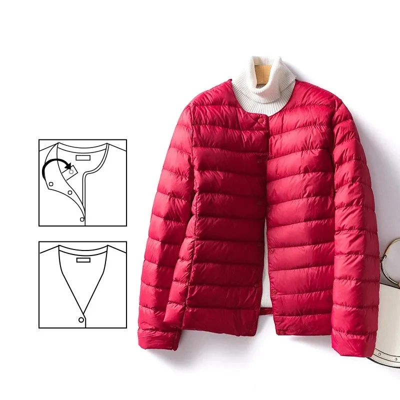 Ultralight Quilted Winter Puffer Coat Jacket