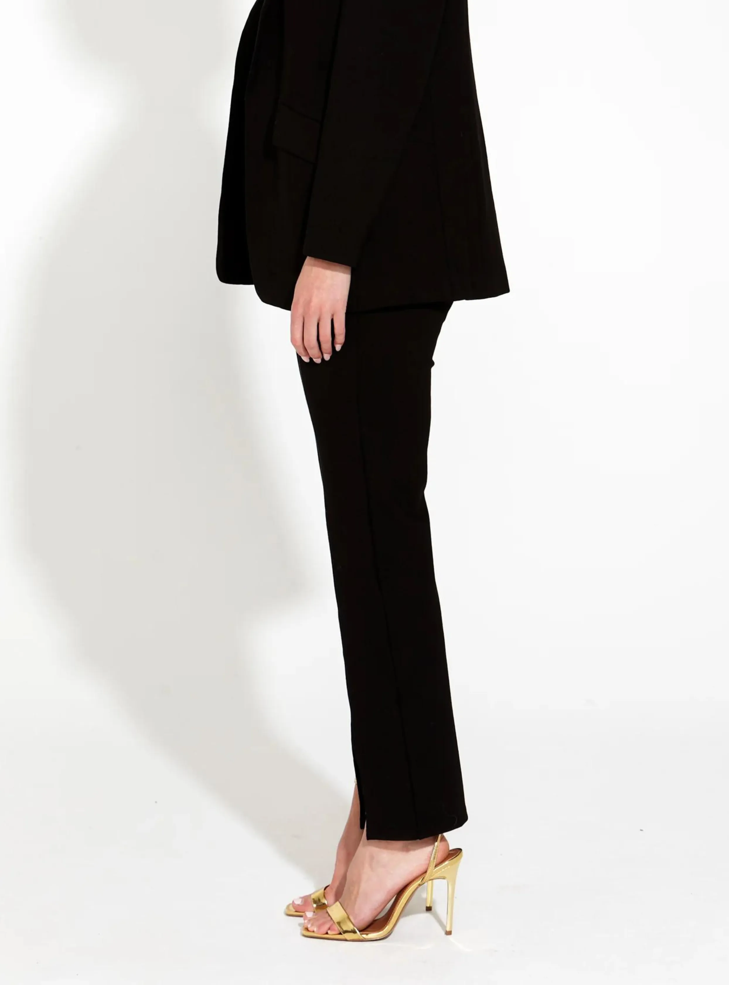 UPPER EAST STRETCH PANTS - Black