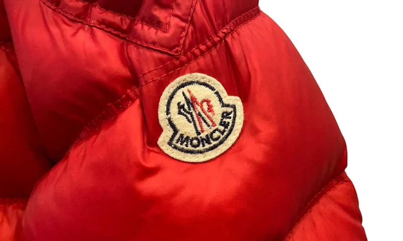 Used Moncler Gaston Puffer jacket red