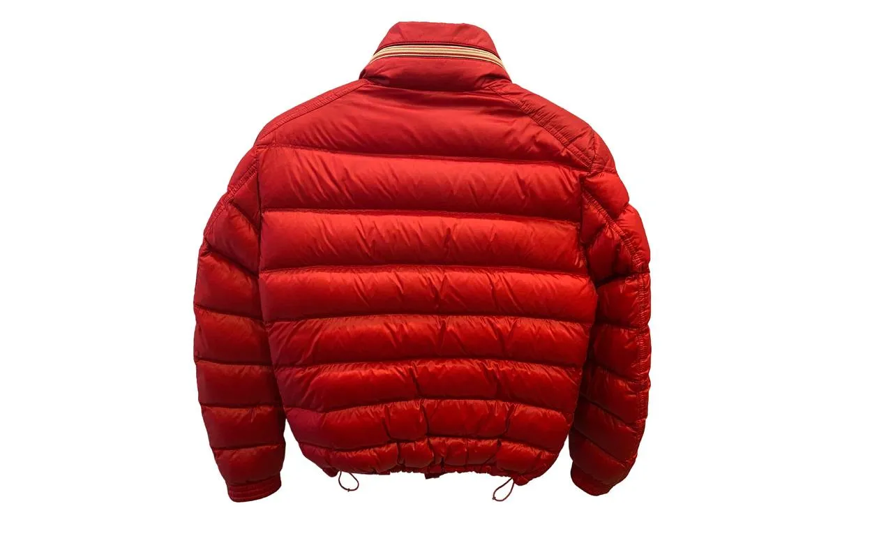 Used Moncler Gaston Puffer jacket red