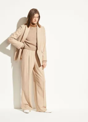 VINCE - Flannel Wide Leg in Desert Clay