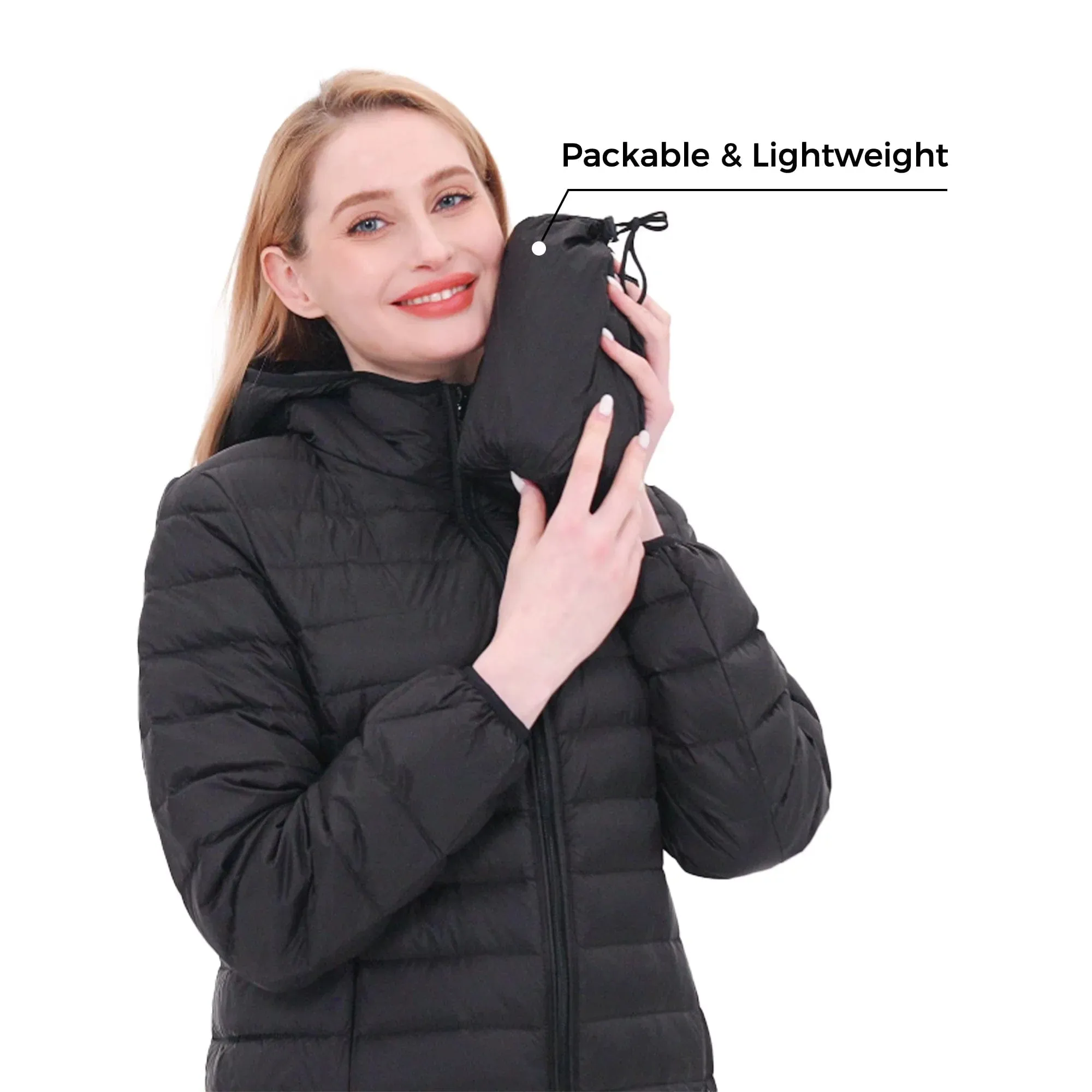 WANTDO - Packable Puffer Jacket