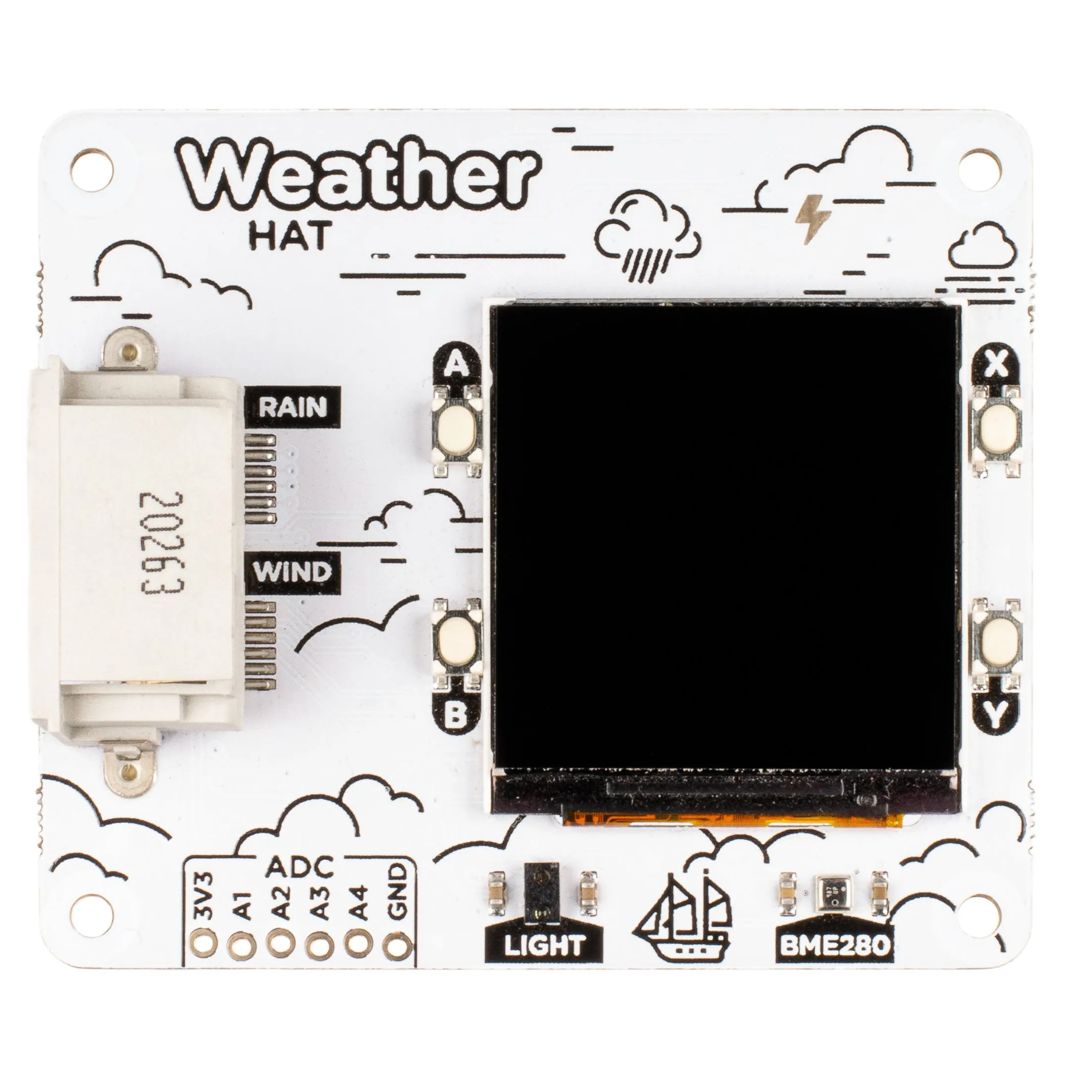 Weather HAT   Weather Sensors Kit