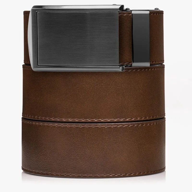 Wide Mocha Brown Belt (Custom)