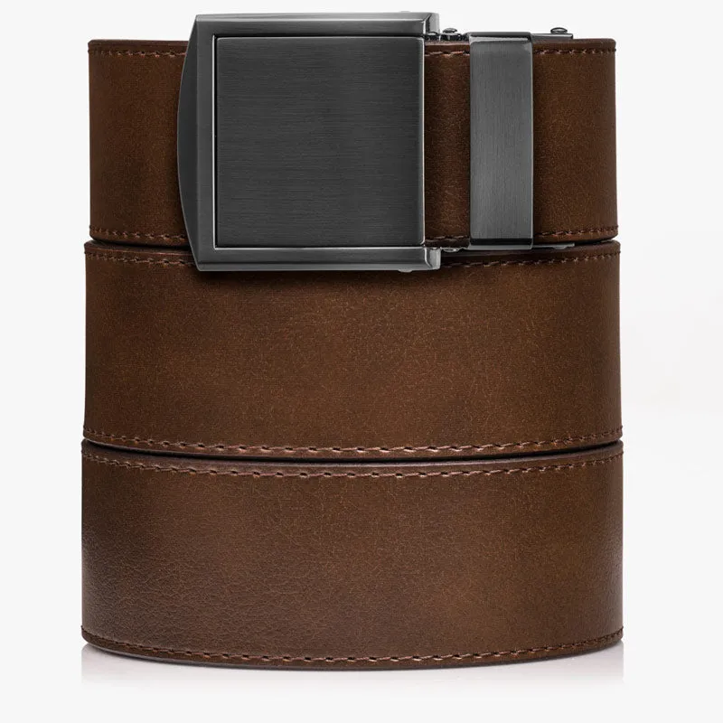 Wide Mocha Brown Belt (Custom)