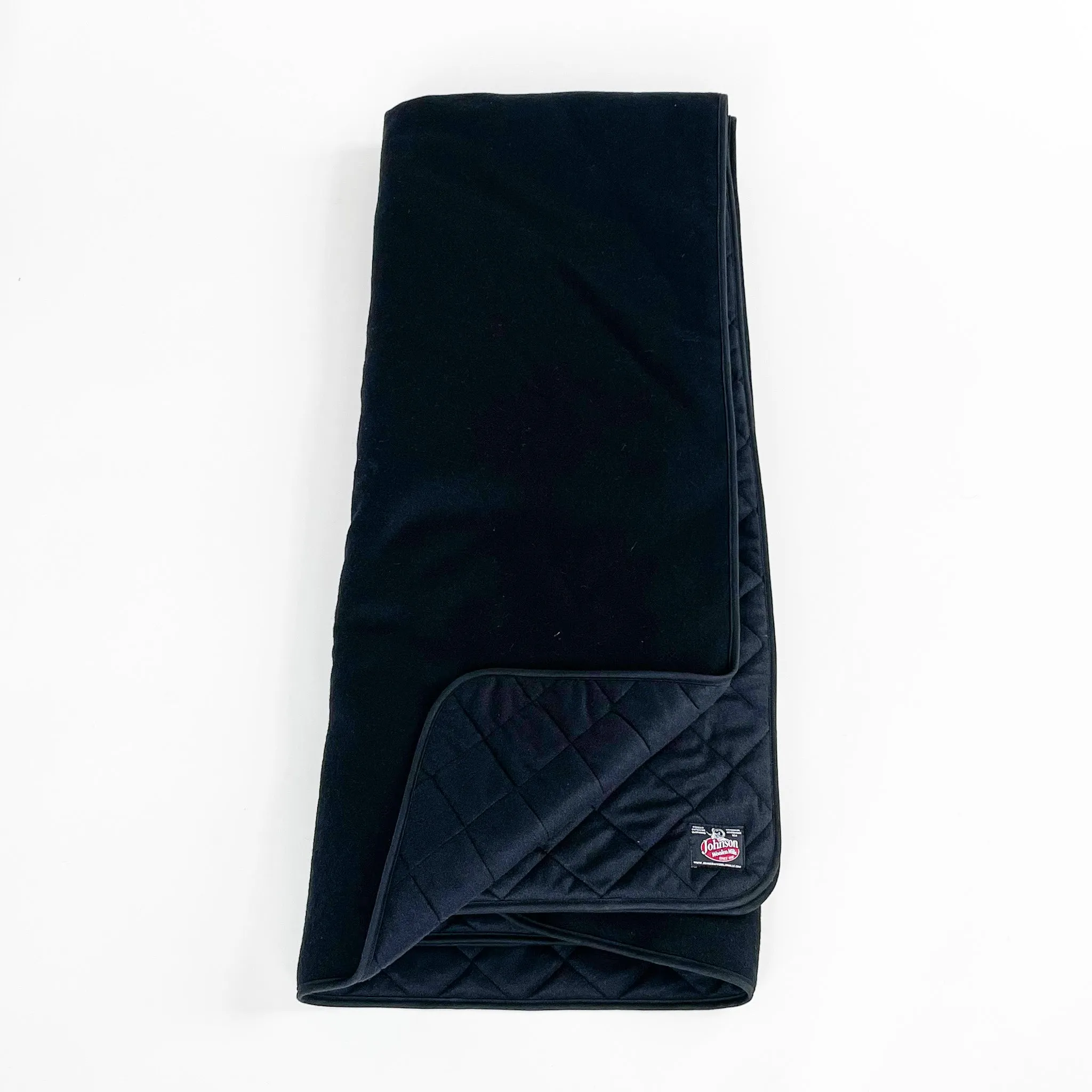 Wilderness Wool Throw Blanket - 54 - Midnight Black