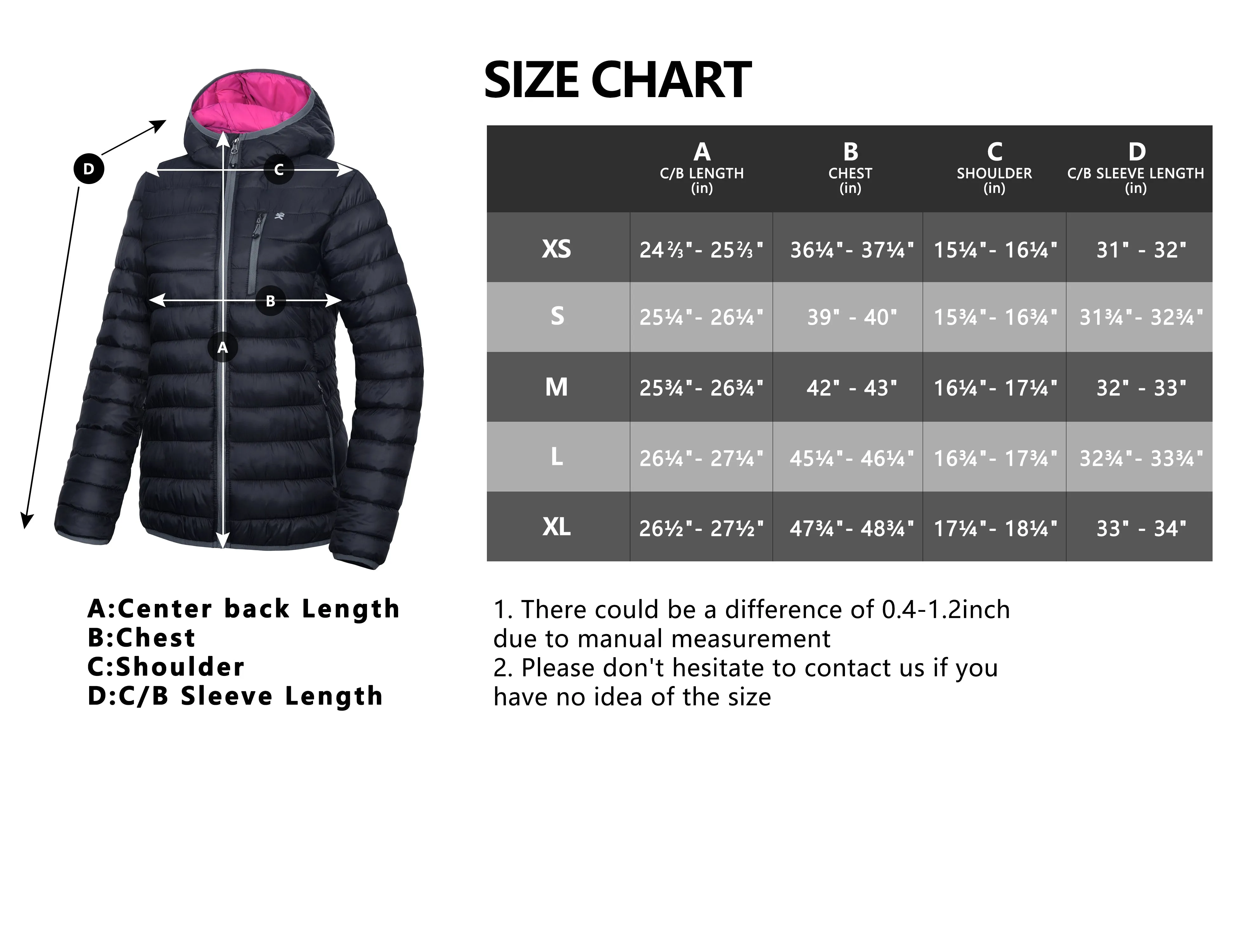 Women's Packable Lightweight Puffer Jacket