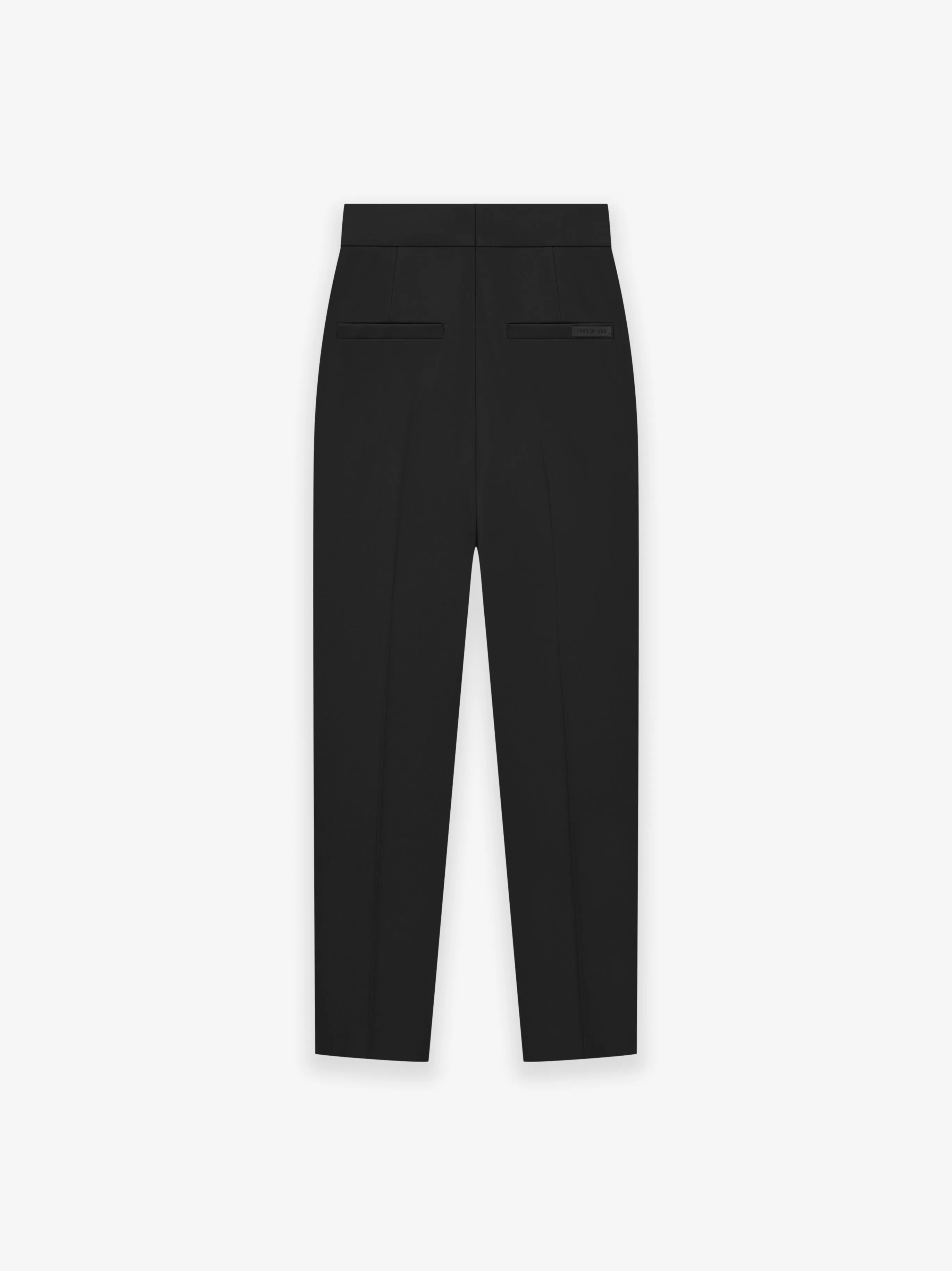 Wool Gabardine Single Pleat Trouser