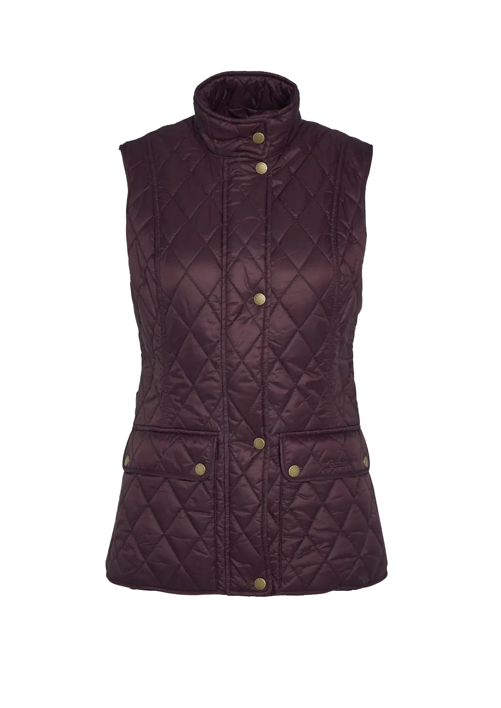 Ws Otterburn Gilet Black Cherry