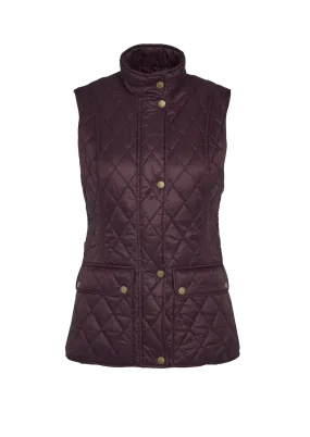 Ws Otterburn Gilet Black Cherry