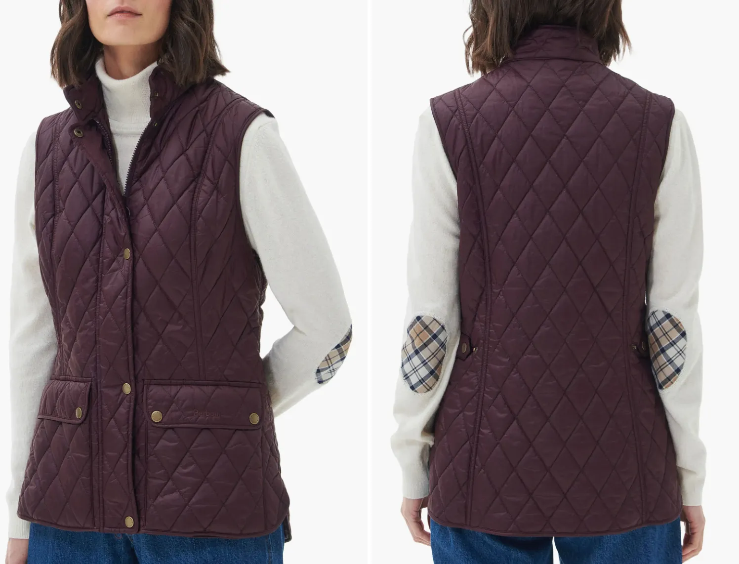 Ws Otterburn Gilet Black Cherry