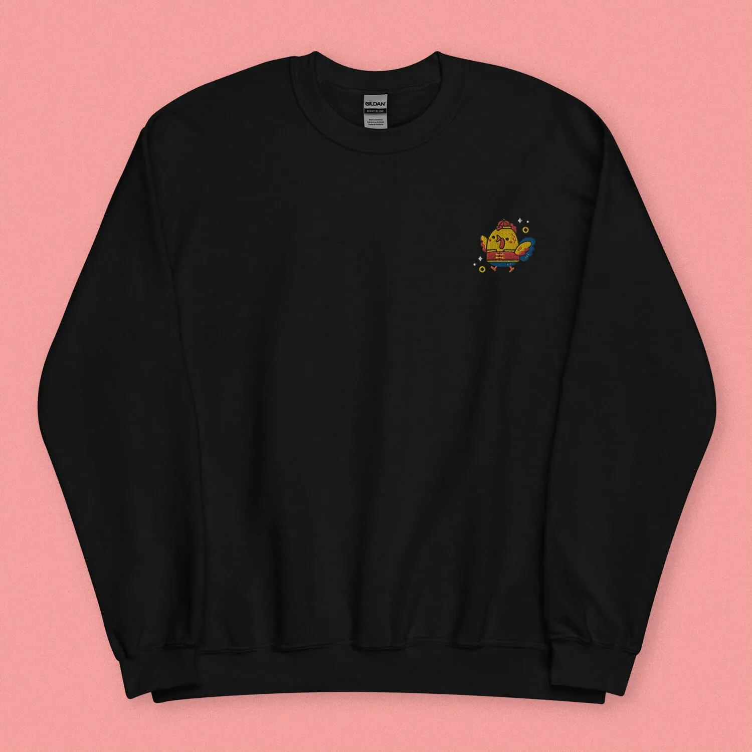 Year of the Rooster Embroidered Sweatshirt