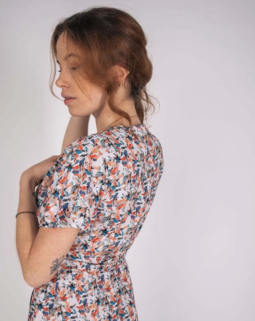 Zargot Wrap Dress Floral