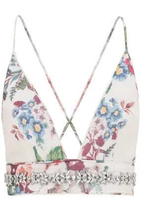 Zimmermann matchmaker embellished bra top